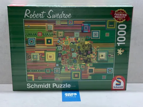 Schmidt Puzzle 1000 Teile Robert Schwedroe Grüner Flashdrive  59930 Neu OVP