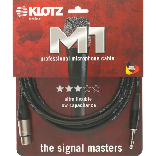 Klotz M1FS1K0100 Mikrofonkabel 1 m