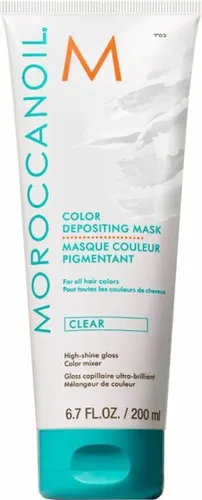 Moroccanoil Farbmaske Clear 200 ml - Entdecken Sie die Moroccanoil Farbmaske 200 ml – eine pflegende temporäre Haarfarbe in 7 Nuancen. Sie verbessert die Lebendigkeit Ihrer Haarfarbe und bietet intensive Pflege für glänzendes, gesundes Haar.
