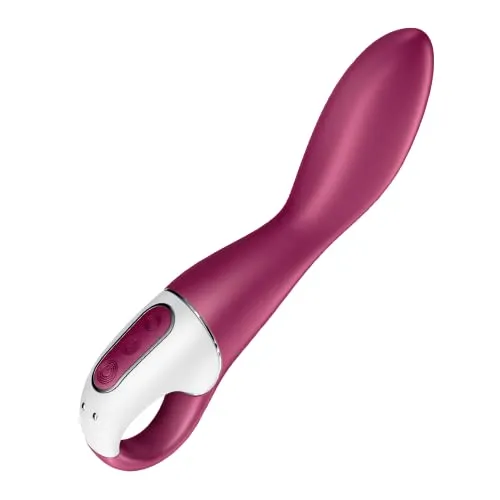 Satisfyer Heated Thrill Connect App | Bluetooth G-Punkt-Vibrator mit Wärmefunktion | Sex-Spielzeug für Frauen | Medizinisches Silikon | Dildo Sex Toys mit stimulierenden Vibrationen