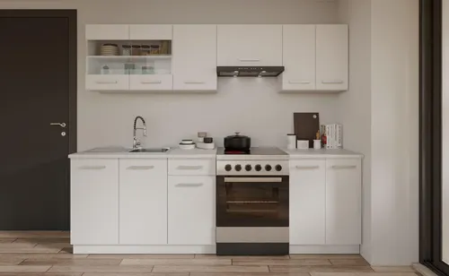 Küchenzeile Robby 240 cm – Praktische Einbauküche