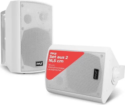 Pyle Wasserdichte Box – Outdoor Lautsprecher Bluetooth 300Watt für Garten & Terrasse - Außen-Lautsprecher mit 300 Watt Maximalleistung, wasserfestem Gehäuse und Bluetooth 3.0 für kabelloses Streaming – ideal für Gartenpartys und Terrassenunterhaltung.