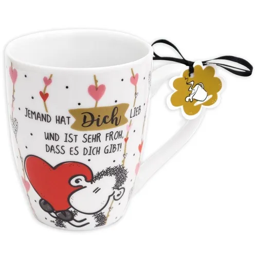 Sheepworld Tasse mit Spruch 