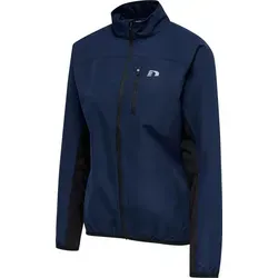 Hummel Core Jacke Damen rot Gr S - Sportjacke aus atmungsaktivem, wind- und wasserabweisendem Material, ideal für Läufe im Freien. Mit reflektierendem Logodruck und praktischer Brusttasche.