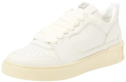 Högl Sneaker Sportycalf-Leder in Creme/Sand von HÖGL
