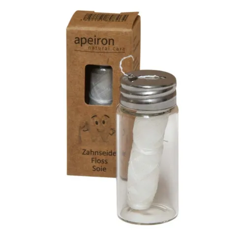 Apeiron Zahnseide Zahnseide - natur 30m Fadenlänge