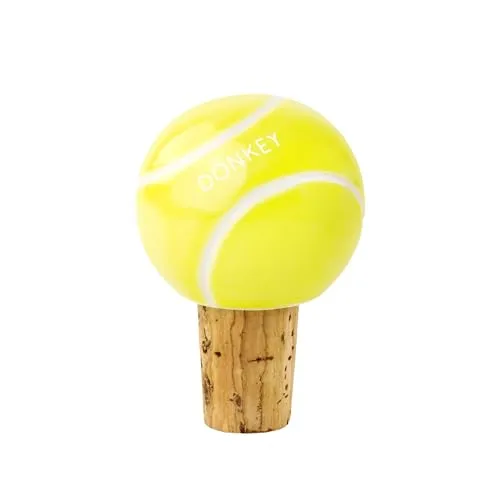Bottle Sealer Tennis - Flaschenverschluss, Weinstopper aus Keramik und Kork