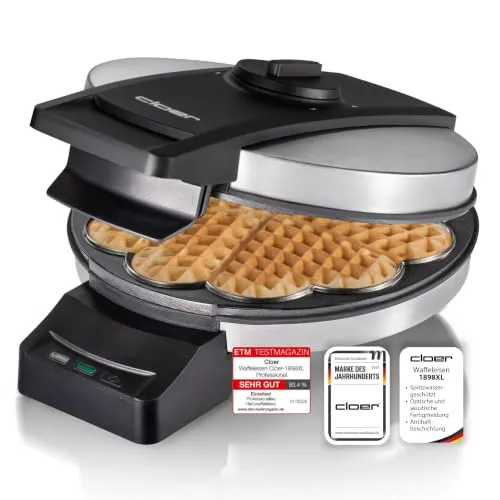 Cloer 1898XL Waffeleisen Professional