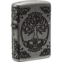Zippo Tree of Life in silber von Zippo