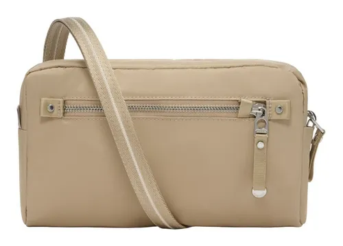 Pacsafe W Umhängetasche mit RFID Schutz 24 cm - grau - Umhängetaschen mit RFID Schutz, ideal für sicheres Reisen und Schutz vor Datenklau.