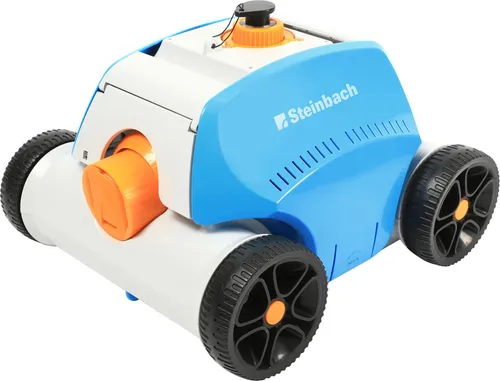 Steinbach Poolrunner Battery+ - Kabelloser, akkubetriebener Bodensauger für Pools bis 80 m². Mit automatischer Reinigung und integrierter Bürste für glasklares Wasser – ideal für mühelose Poolpflege!