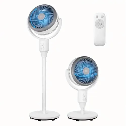 aeco AirX Duo 2in1 Tischventilator & Standventilator mit Fernbedienung