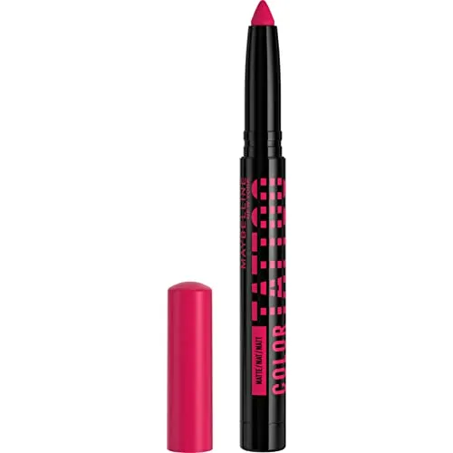 Maybelline New York Lidschatten Stift, All-in-One Eyeliner, Primer und Lidschatten-Stift, Langanhaltende und cremige Farbe, Color Tattoo Eye Stix, Farbe: I Am Unique