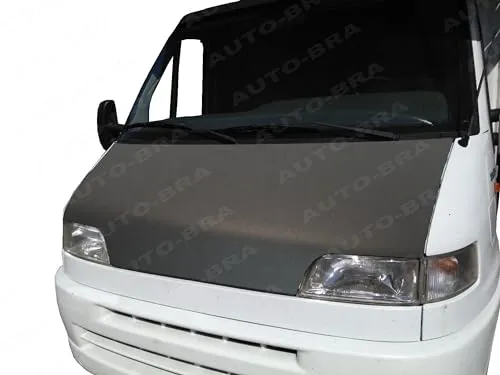 AB3-00761 Auto BRA Vollbra für Fiat Ducato, Peugeot Boxer & Citroen Jumper - Vollbra für die Motorhaube, bietet optimalen Schutz vor Steinschlägen und Schmutz. Aus wetterbeständigem Kunstleder mit Filz-Innenkaschierung. Verleiht Ihrem Fahrzeug ein individuelles Design!