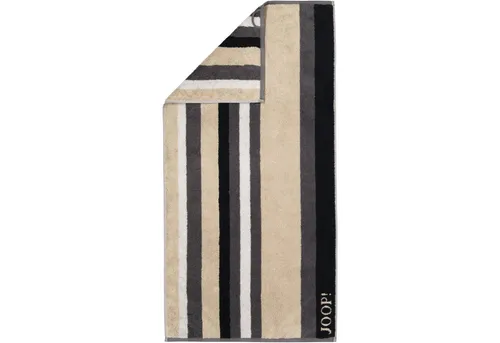 JOOP! Handtücher Vibe Streifen 1698, 100% Baumwolle in beige von JOOP!