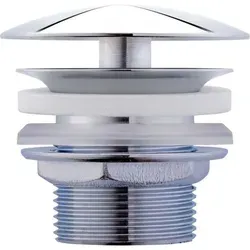 Duravit Schaftventil 0050241000, 50 mm, chrom - Sanitärinstallation: Hochwertiges Duravit Schaftventil mit eleganter Chrom-Oberfläche für langlebige Nutzung und einfache Installation.