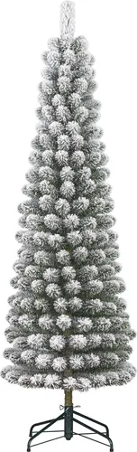 Black Box Trees Künstlicher Weihnachtsbaum Charlton Pilar 280 Zweige - Der schlanke Charlton Pilar Weihnachtsbaum von Black Box Trees begeistert mit 280 gefrosteten Zweigen und naturgetreuer Optik. Einfacher Aufbau dank Scharnierkonstruktion – ideal zum schnellen Schmücken und für festliche Atmosphäre!