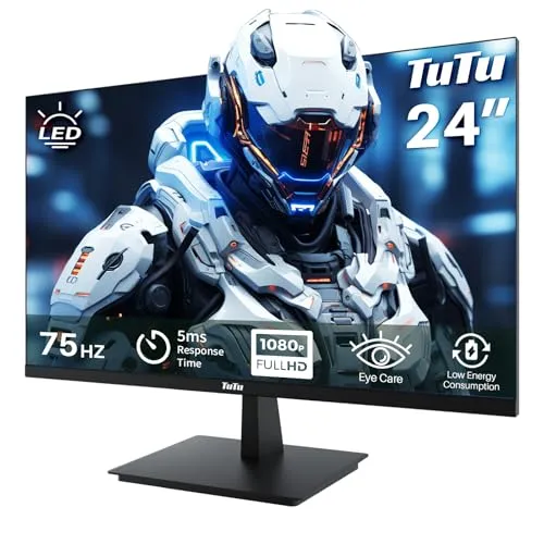 TuTu 24S1 24-Zoll rahmenloser LED-Monitor von TuTu