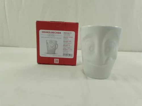 FIFTYEIGHT Henkelbecher 350ml - Grummelig weiß (T018101)