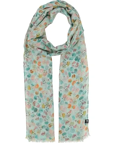 Produktbild FRAAS Damen Schal Sustainability Edition | Aquarell Punkte Design | 70 x 180 cm