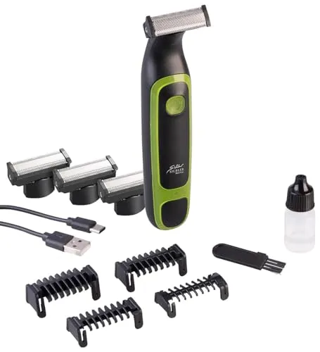Sichler Men's Care Elektrischer Akku-Rasierer & Trimmer