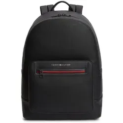 Tommy Hilfiger TH Foundation Daypack mit Laptopfach 42 cm in schwarz von Tommy Hilfiger