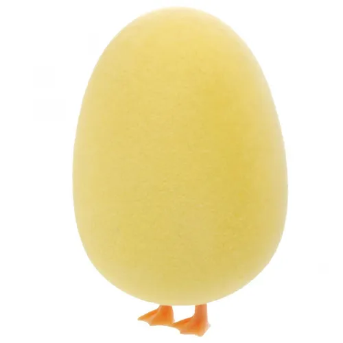 Osterei mit Beinen Dekofigur Gelb - Set aus 4 Stück für die Osterdeko - Fröhliche Osterdeko für Ihr Zuhause! Das Set enthält 4 gelbe Dekofiguren in Ei-Form mit Beinen. Ideal für einen modernen Frühlingslook und ein Blickfang auf jedem Tisch.