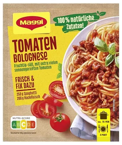 MAGGI Fix für Tomaten-Bolognese von Maggi