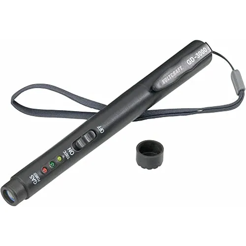 Voltcraft GD-3000 Gasleck-Detektor - Gasleck-Detektor für Erd- und Propangas, ideal für Herd und Camping. Optische und akustische Alarmfunktion sorgt für maximale Sicherheit bei gasbetriebenen Geräten.