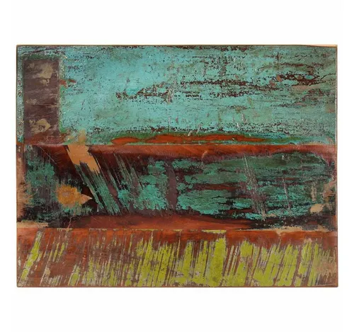 vidaXL Tischplatte Rechteckig 60x80 cm aus Altholz