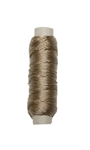 Sattlergarn Zwirn 14x2x3 Polyester 50 m braun Ø 0,3mm (5088)