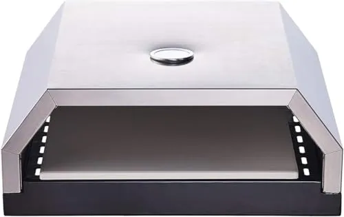 SOUK ONE Pizzabox – Edelstahl Pizzaofen für Gas- & Holzkohlegrill