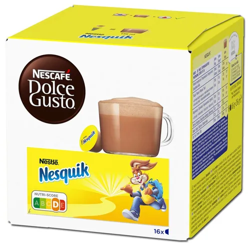Dolce Gusto Nesquik, Kakao, Trinkschokolade, 16 Kapseln 22,85€/1kg