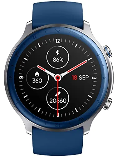 Smwarty 2.0 Smart-Watch SW031C - Fashion Smartwatches für Herren mit IP67-Zertifizierung, umfassenden Fitness-Tracking-Funktionen und benutzerdefiniertem Displayhintergrund.