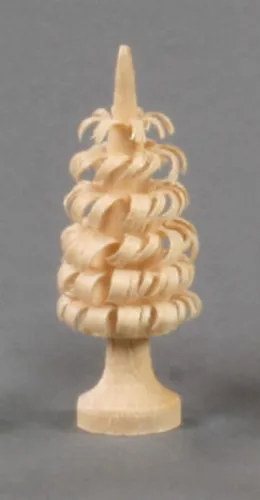 Tischdekoration Ringelbaum mit Stamm natur BxHxT 16x40x16mm NEU Holzbaum DEKO