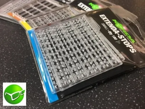 Korda Extenda Stops - Large in schwarz von Korda