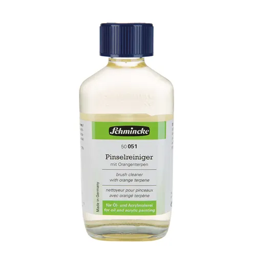 Schmincke Künstlerfarbe Pinselreiniger mit Orangenterpen Hilfsmittel 200ml 50051