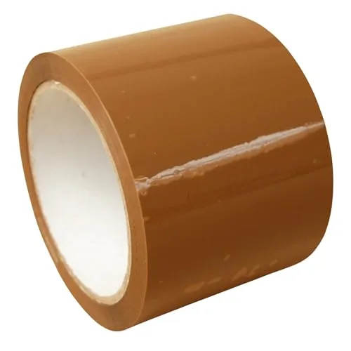 Packen 24 Klebeband Rollen Überbreite 75 mm - Leise abrollbar und zuverlässig - Hochwertiges Packband in Braun, ideal für Versand und Lagerung. Mit 66 m Länge und robuster Folienstärke von 28 my für sicheren Halt. Perfekt für den professionellen Einsatz.