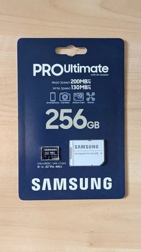 Samsung PRO Ultimate microSD-Karte + SD-Adapter, 256 GB von Samsung