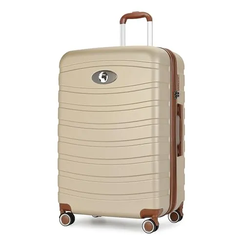 Premium Reisekoffer 4 Rollen – Hartschalen Trolley Koffer, leicht & stabil, TSA-Schloss, erweiterbar, 24 Zoll