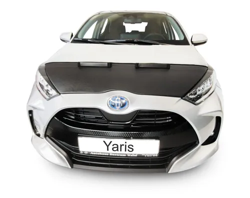 Auto-Bra AB3-00724 für Toyota Yaris XP21 2020 - Hochwertiger Steinschlagschutz für die Motorhaube des Toyota Yaris XP21 2020. Schützt vor Schmutz und Kratzern, während er dem Fahrzeug ein individuelles Design verleiht. Aus wetterbeständigem Kunstleder gefertigt.
