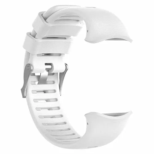 INF Armband Ersatzarmbänder für Polar Vantage V weiß Silikon Ersatz Uhrenarmbänder.