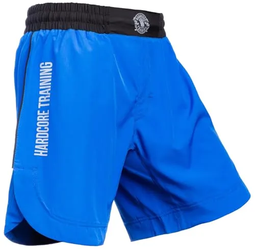 Hardcore Training Sporthose Herren Shorts Kurze Hose Fitness Gym mit Reißverschlusstasche Laufen Workout Radfahren Wandern