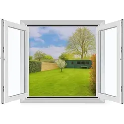 Fliegengitter Fenster 130x150cm