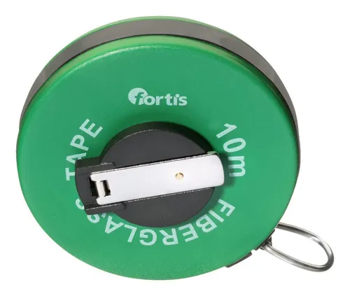 fortis Rollbandmaß, Kapselbandmaß 10m x 15 mm