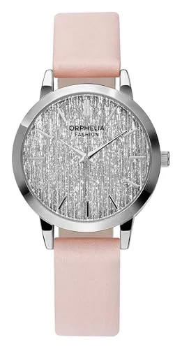 Orphelia Fashion Damen Analog Uhr Sparkle Chic mit Leder Armband OF711909