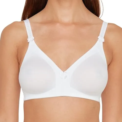 Produktbild Susa Damen Ohne 9763 Bügelloser BH, Weiß 95C EU