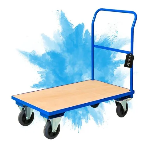 PROREGAL® Transportwagen Profi in blau von PROREGAL®