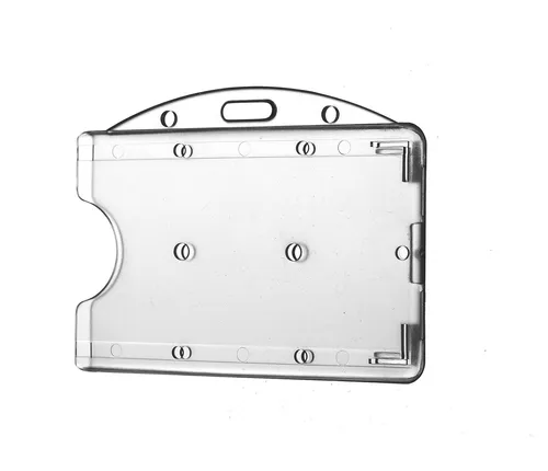 Kartenhalter Ausweishülle Ausweishalter Namensschild Hartplastik Polycarbonat