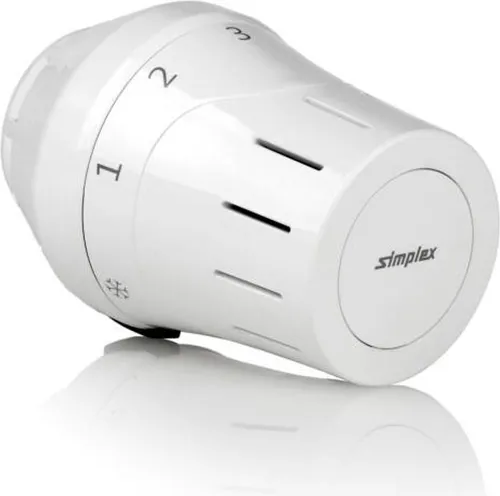 Simplex Design-Thermostatkopf TC-E1 Gewindeanschluss